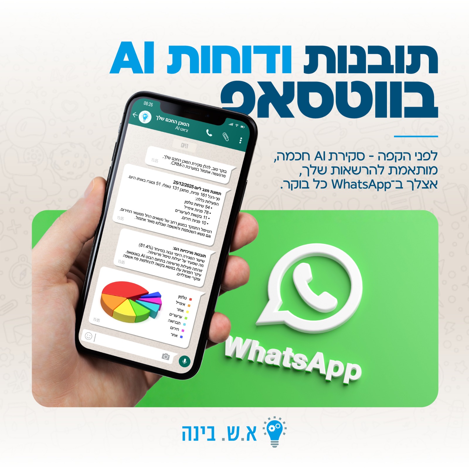 תובנות בווטסאפ